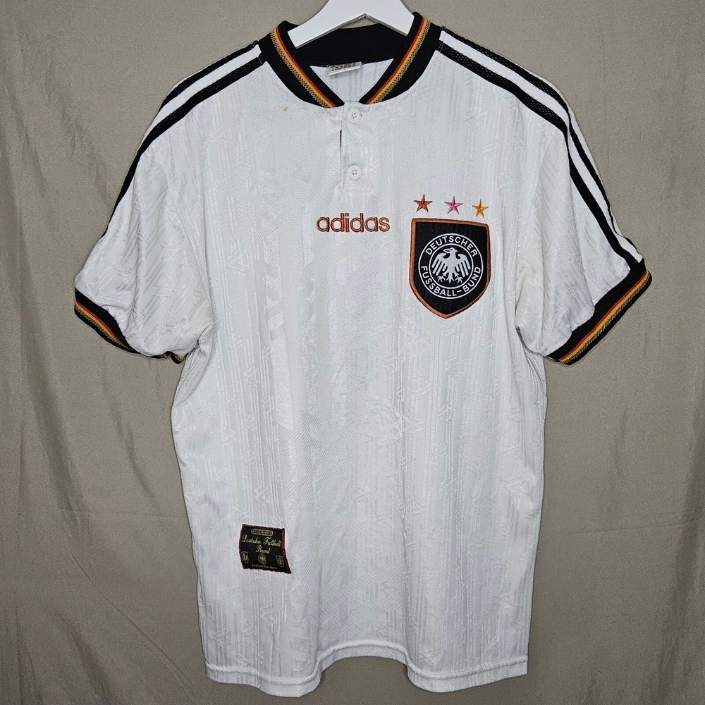 Vintage Adidas Germany Soccer Jersey SC Germania 6 Rheinlander